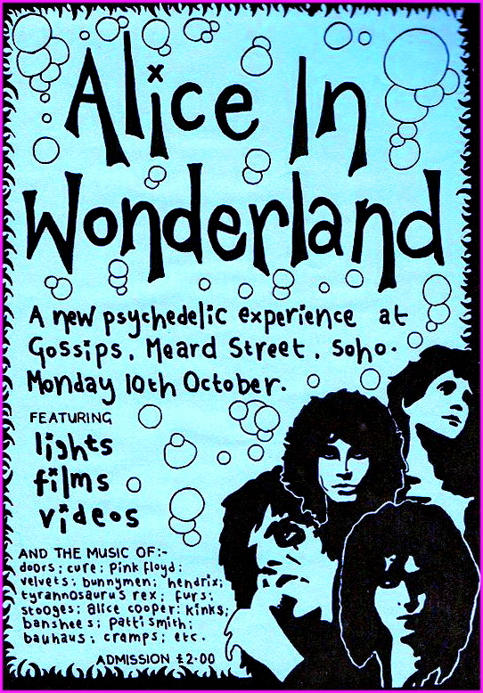 Alice In Wonderland Club, London, UK