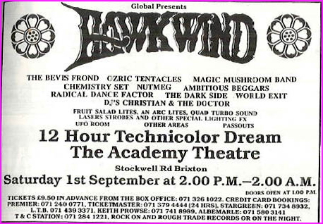 12 Hour Technicolour Dream September 1990