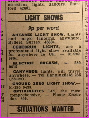 Antares Light Show, Surrey, UK