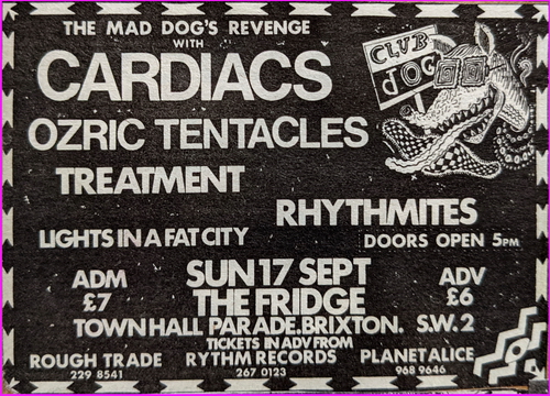 Club Dog September 17th 1989