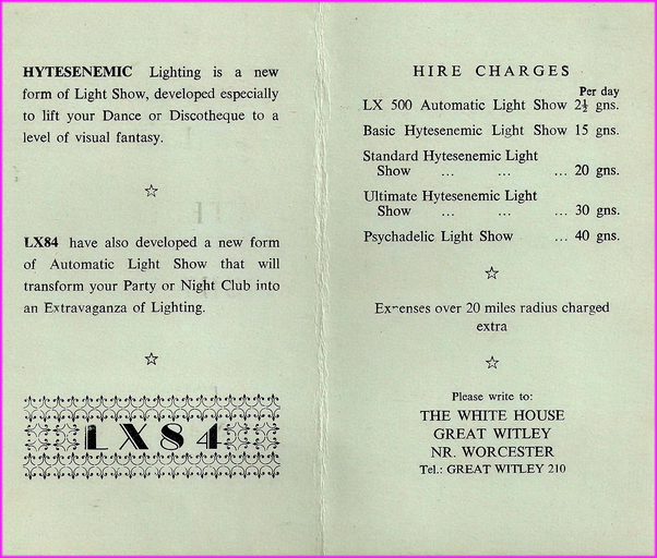 LX84 Hytesenemic Light Shows