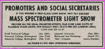 Mass Spectrometer Light Show
