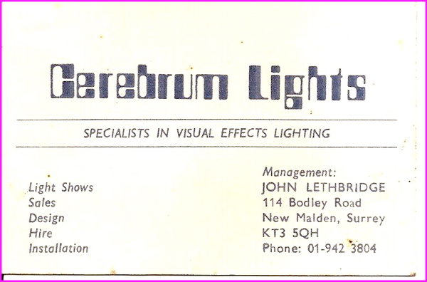 Cerebrum Light Show